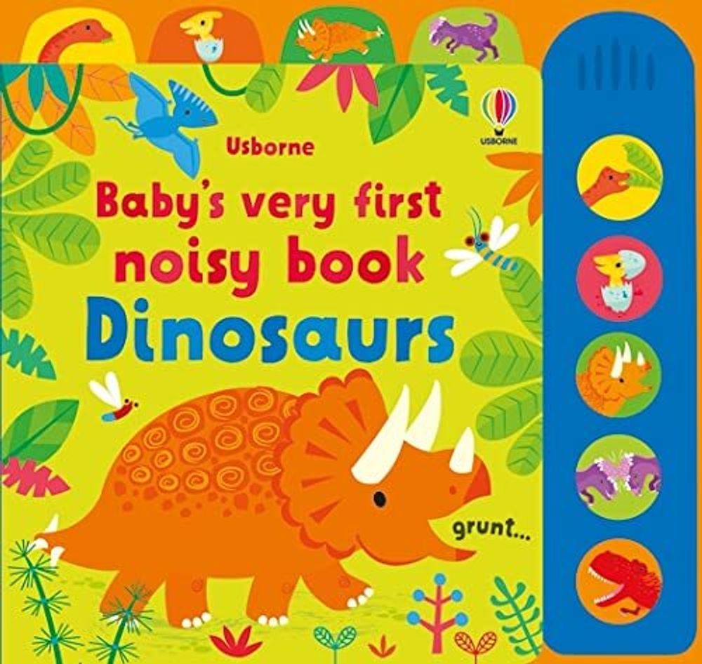 Baby&#39;s Very First Noisy Book: Dinosaurs (board book)