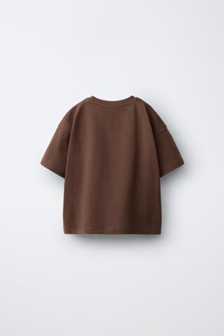 ZARA НАБОР ИЗ ТРЕХ ФУТБОЛОК В ПОЛОСКУ И ОДНОТОННЫХ, РОЗОВЫЙ