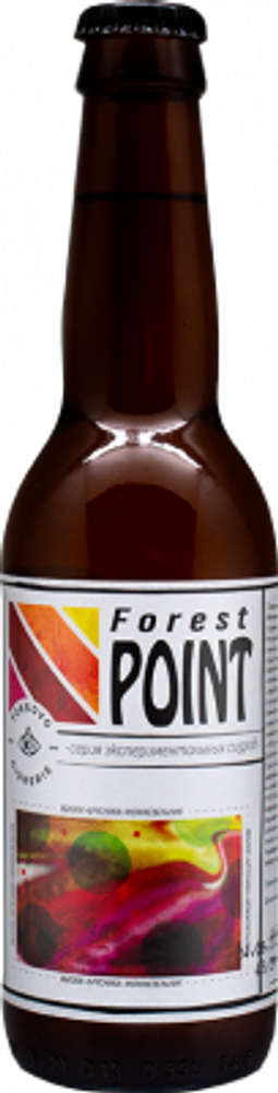 Сидр Токсовская Сидрерия Форест Поинт 2019 / Cider Toksovo Cidrerie Forest Point 2019 0.33л - 15шт