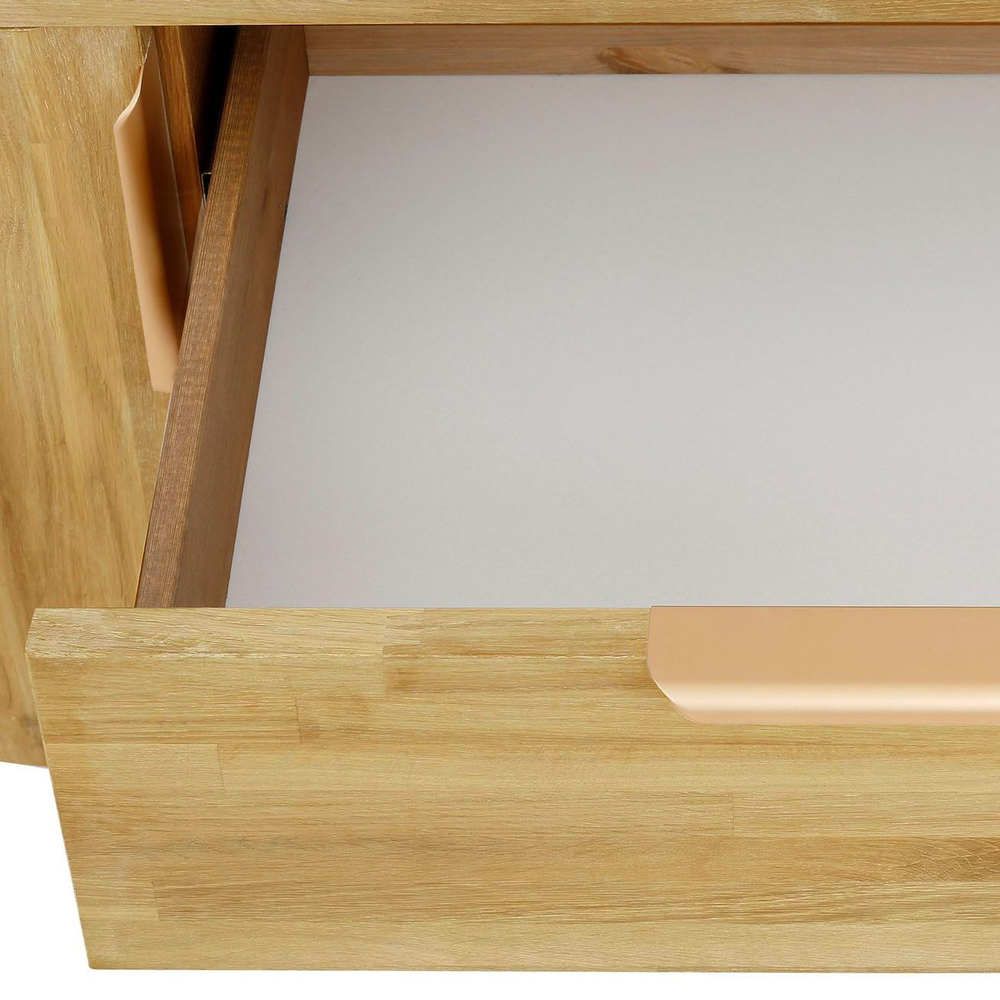 Тумба двухдверная Розенбург из массива дуба