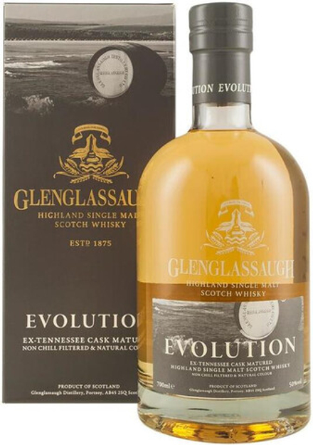 Виски Glenglassaugh Evolution gift box, 0.7 л.