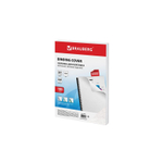Обложка для переплета А-3 картон Кожа, белые 230 г/м2, 100 шт. BRAUBERG 530945