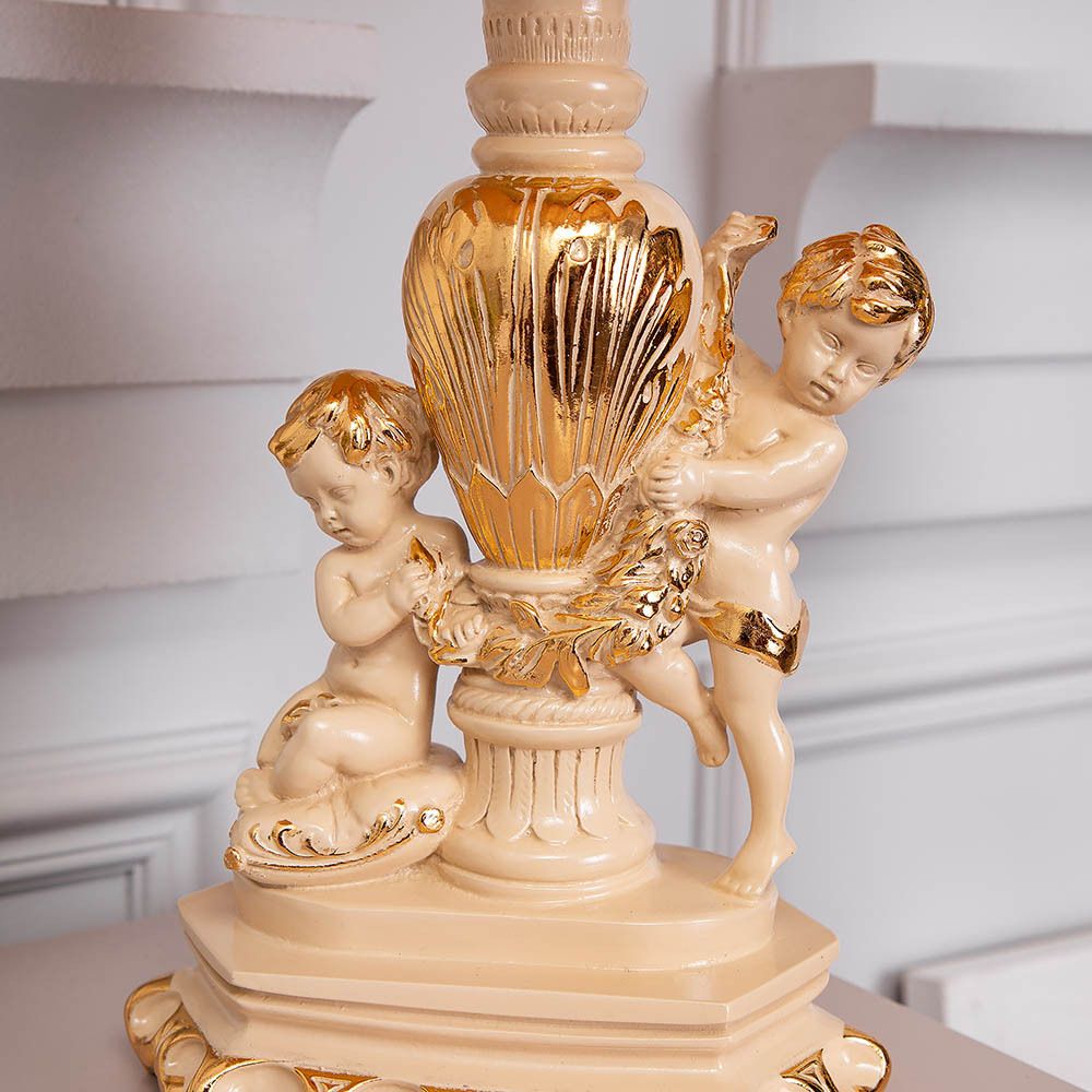 Настольная лампа Путти Айвори Мадлен Бежевый