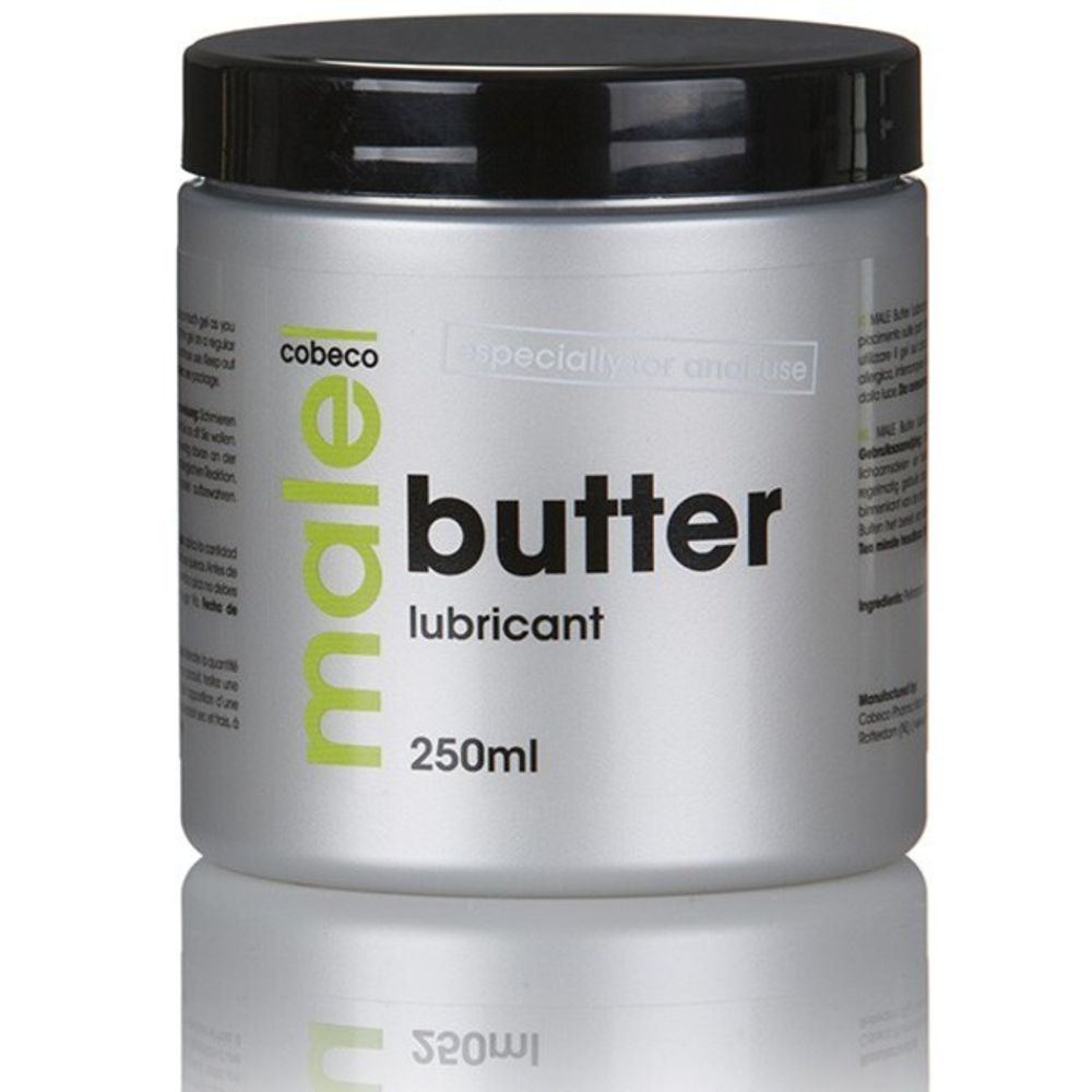 Анальный лубрикант на масляной основе MALE Cobeco Butter Lubricant (250ml)