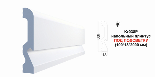 Плинтус Kr038P