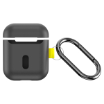 Чехол для Apple AirPods 1/2 Baseus Let''s go Woven Label Hook Protective Case - Grey&Yellow