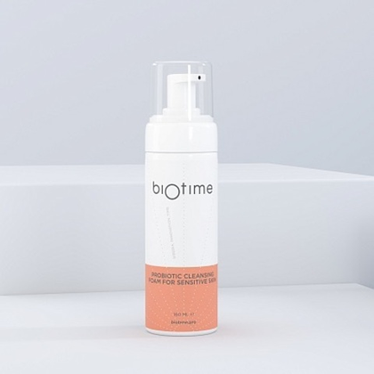 ОЧИЩАЮЩАЯ ПЕНКА С ПРОБИОТИКАМИ ДЛЯ ЧУВСТВИТЕЛЬНОЙ КОЖИ 160 мл