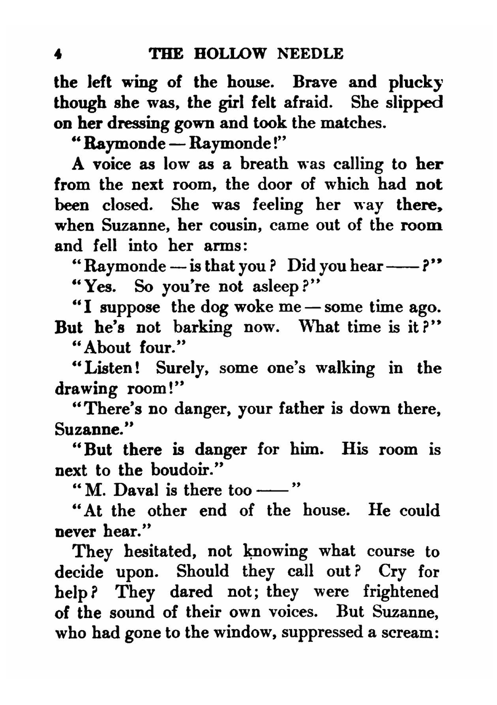 The Hollow Needle. An Adventure Story | Maurice Leblanc