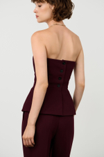 Топ-баска с разрезом