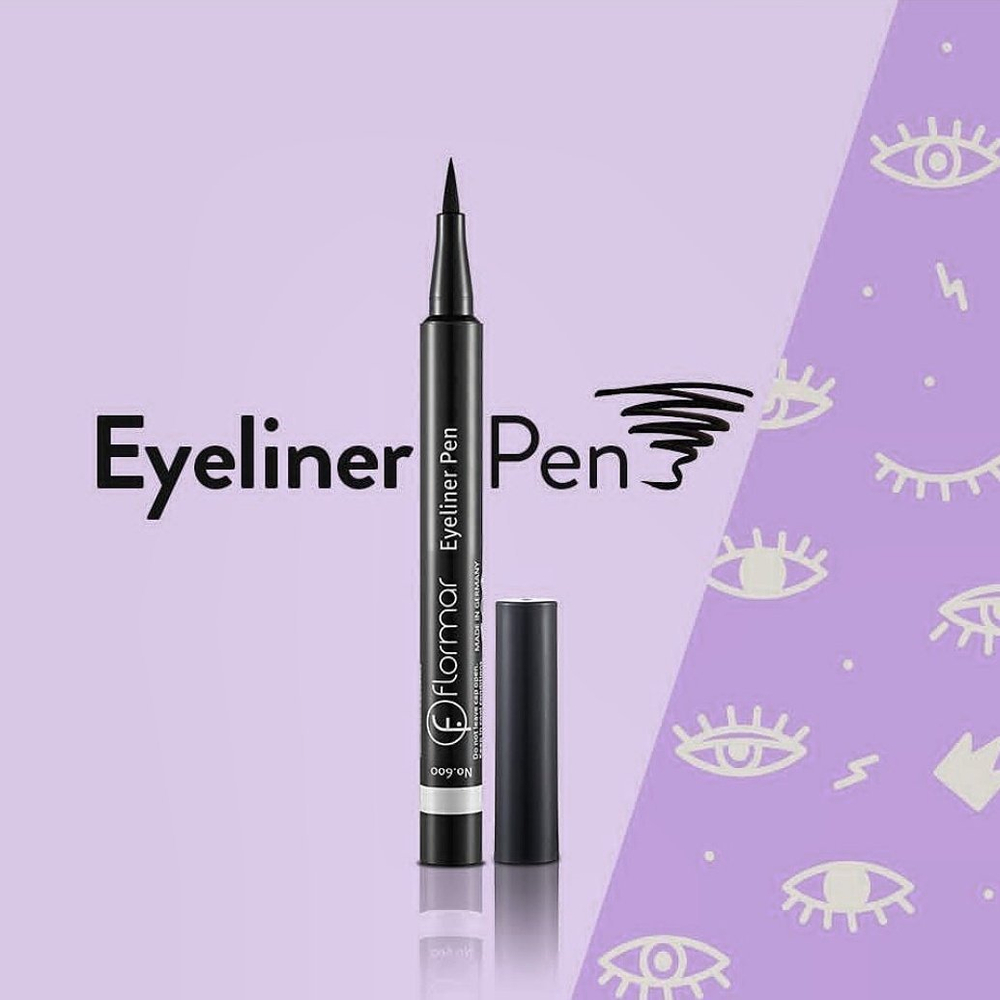 Pretty by Flormar. Подводка-фломастер Eyeliner Pen