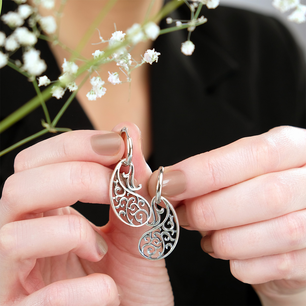 "Абия" серьги  из коллекции "Ист бум" от Jenavi