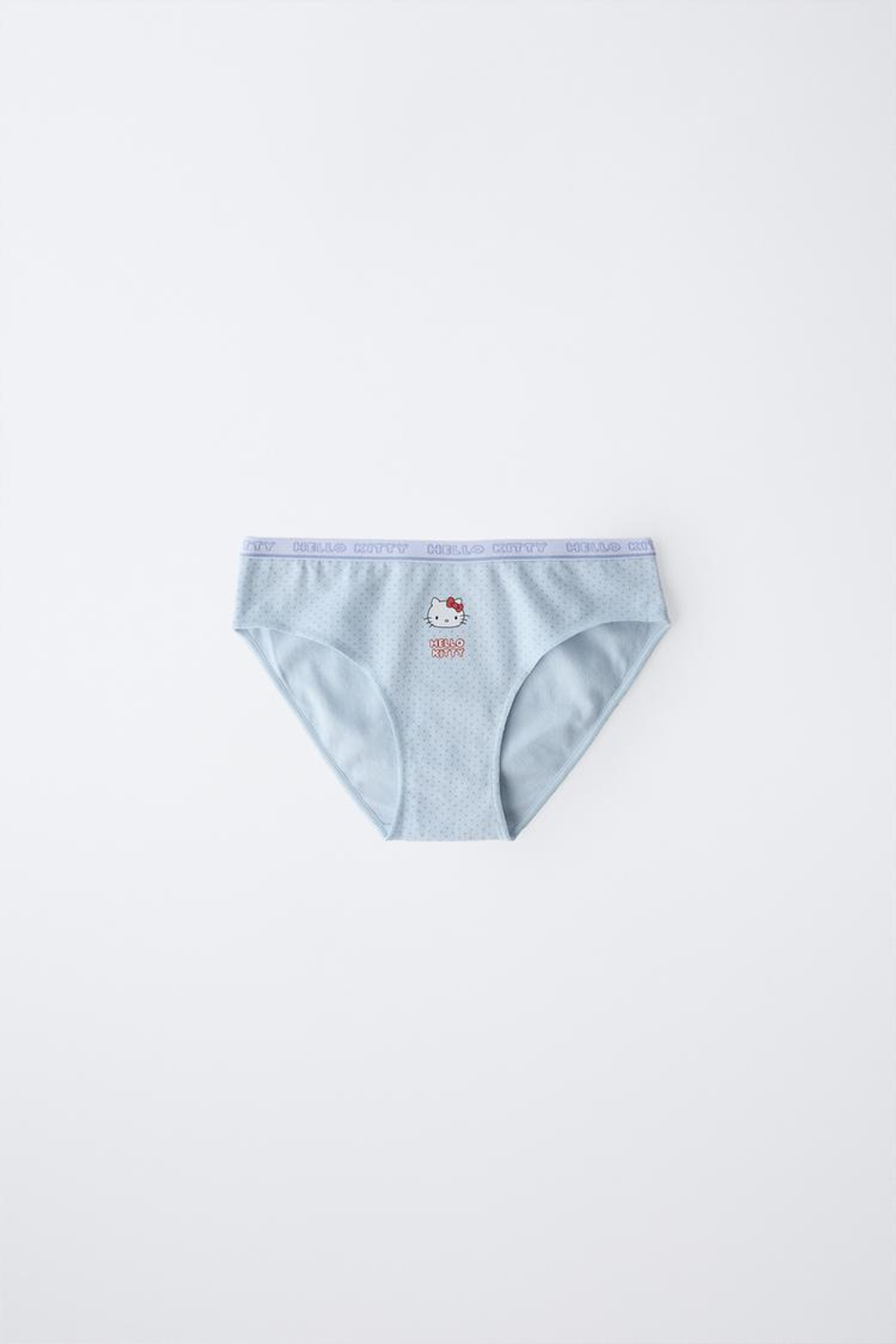ZARA НАБОР ИЗ ТРЕХ ТРУСОВ HELLO KITTY © SANRIO, СИНИЙ