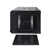 Шкаф настенный 6U ST-NC6U01 (ЧЕРНЫЙ) С ПОЛКОЙ