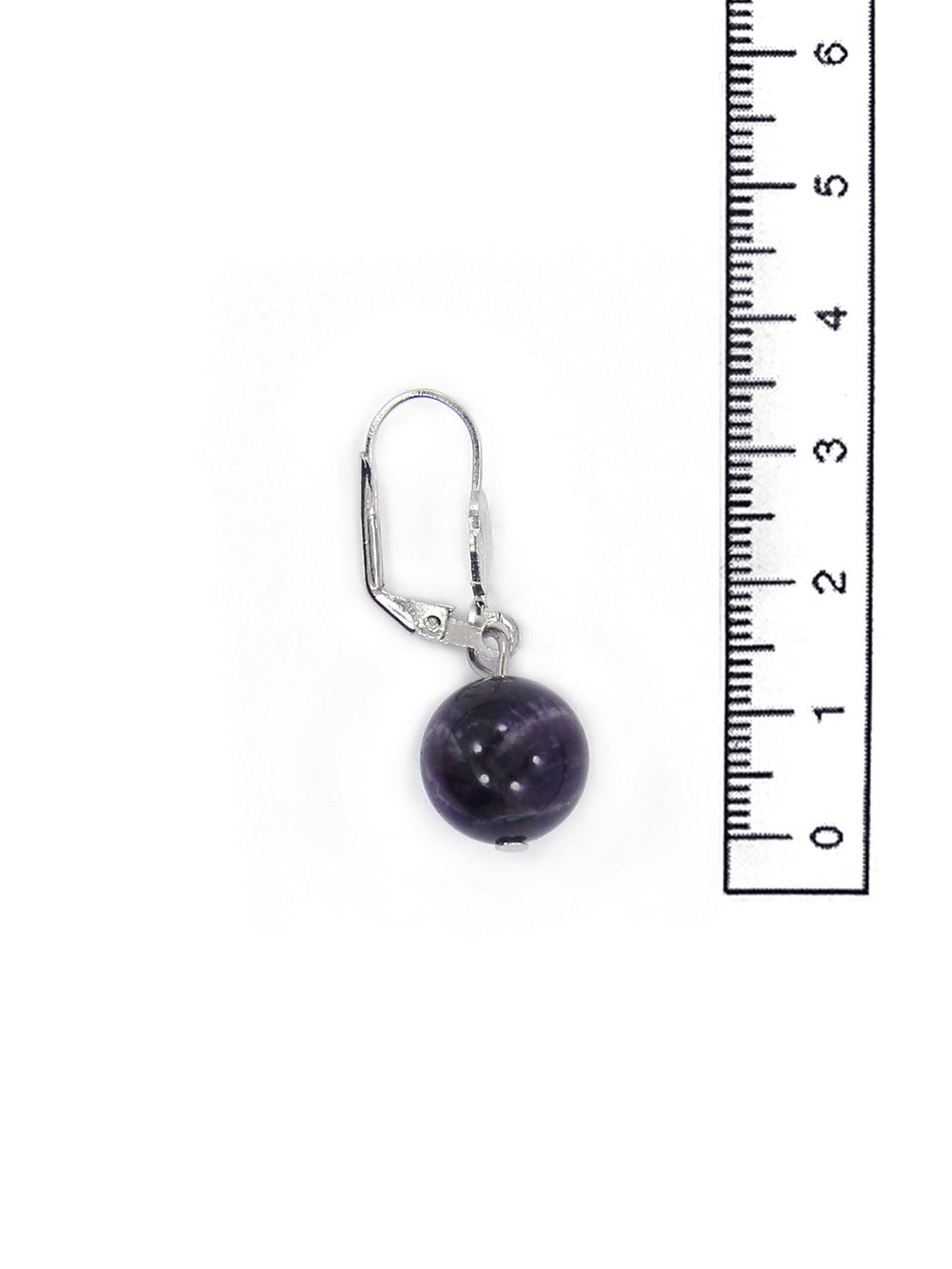 Серьги из аметиста amse001-12