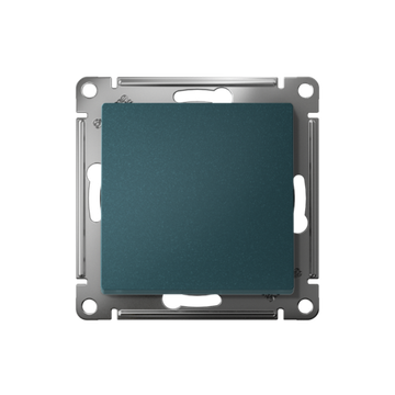 Выключатель 1-кл. СП AtlasDesign 10А IP20 (сх. 1) 10AX с самовозвратом механизм изумруд SE ATN000815