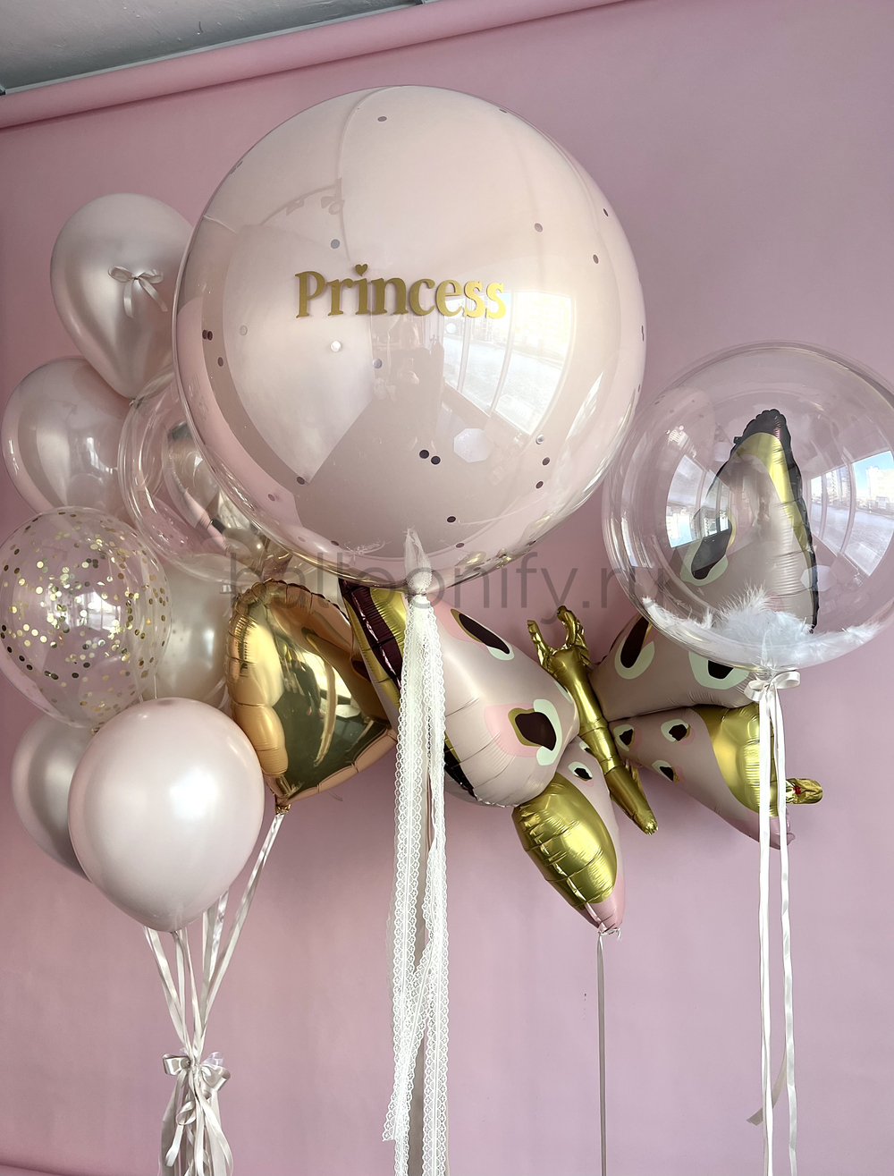 Набор шаров "Принцесса бабочка"