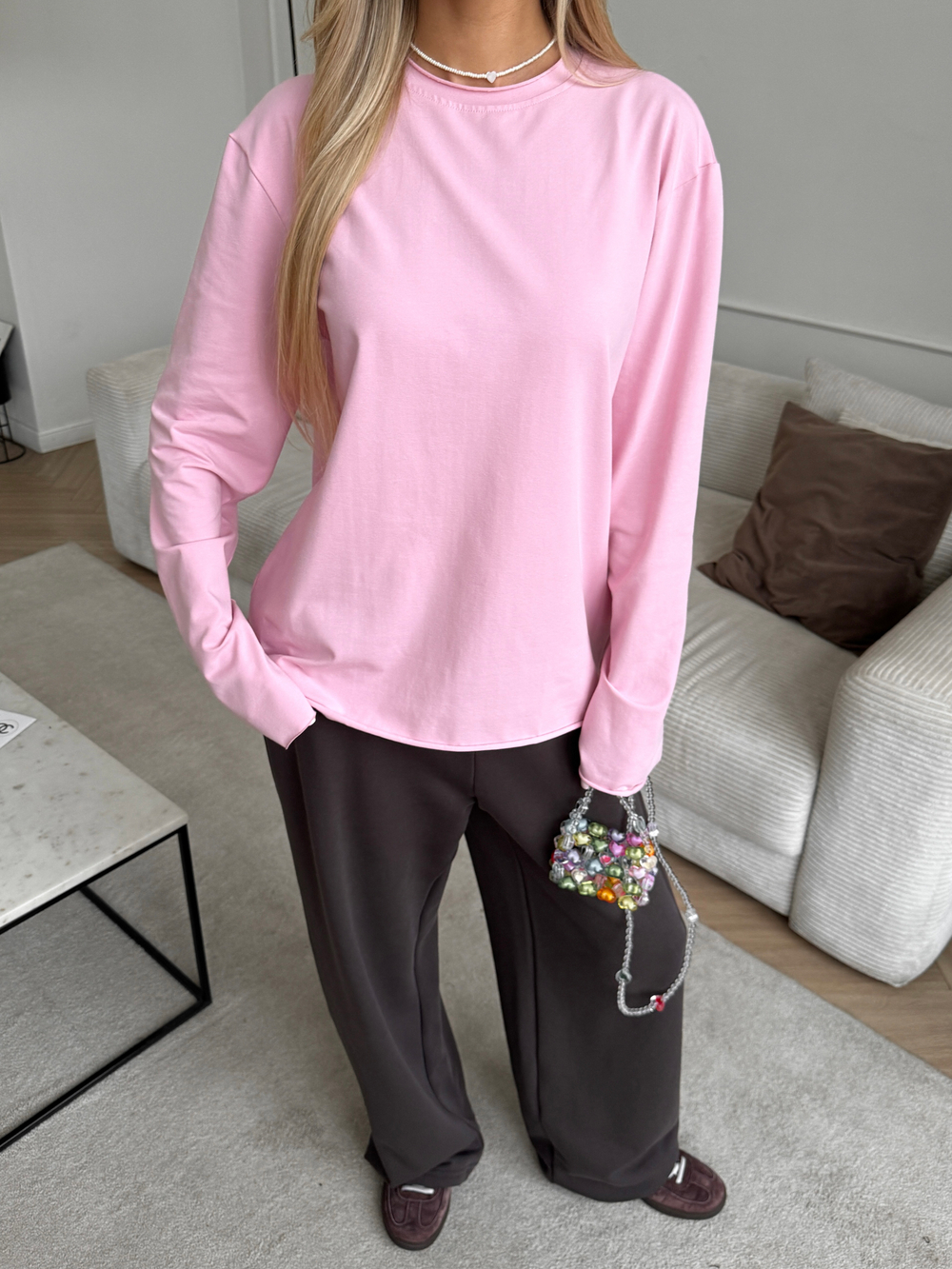 Лонгслив оверсайз