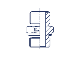 Штуцер FE D06 ORFS 9/16 - 14x1.5
