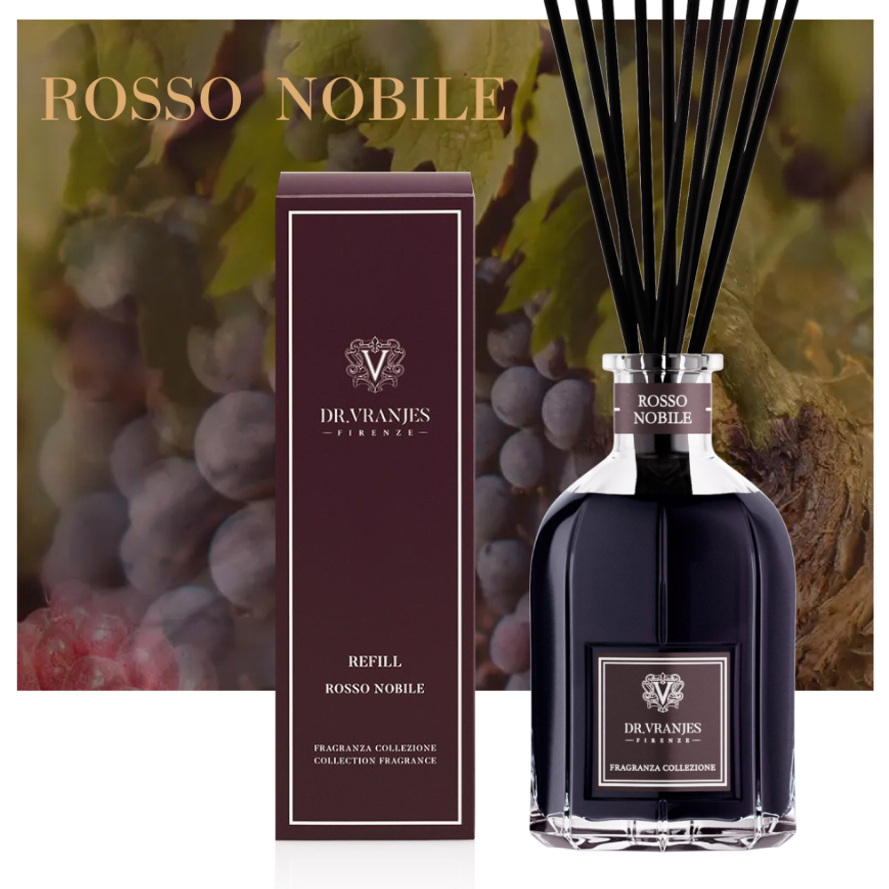 Rosso Nobile диффузор и наполнитель подарочный набор