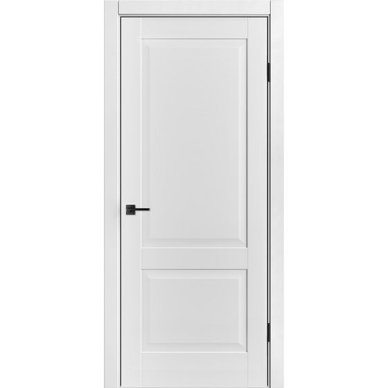 Межкомнатная дверь экошпон ДП 2 white silk
