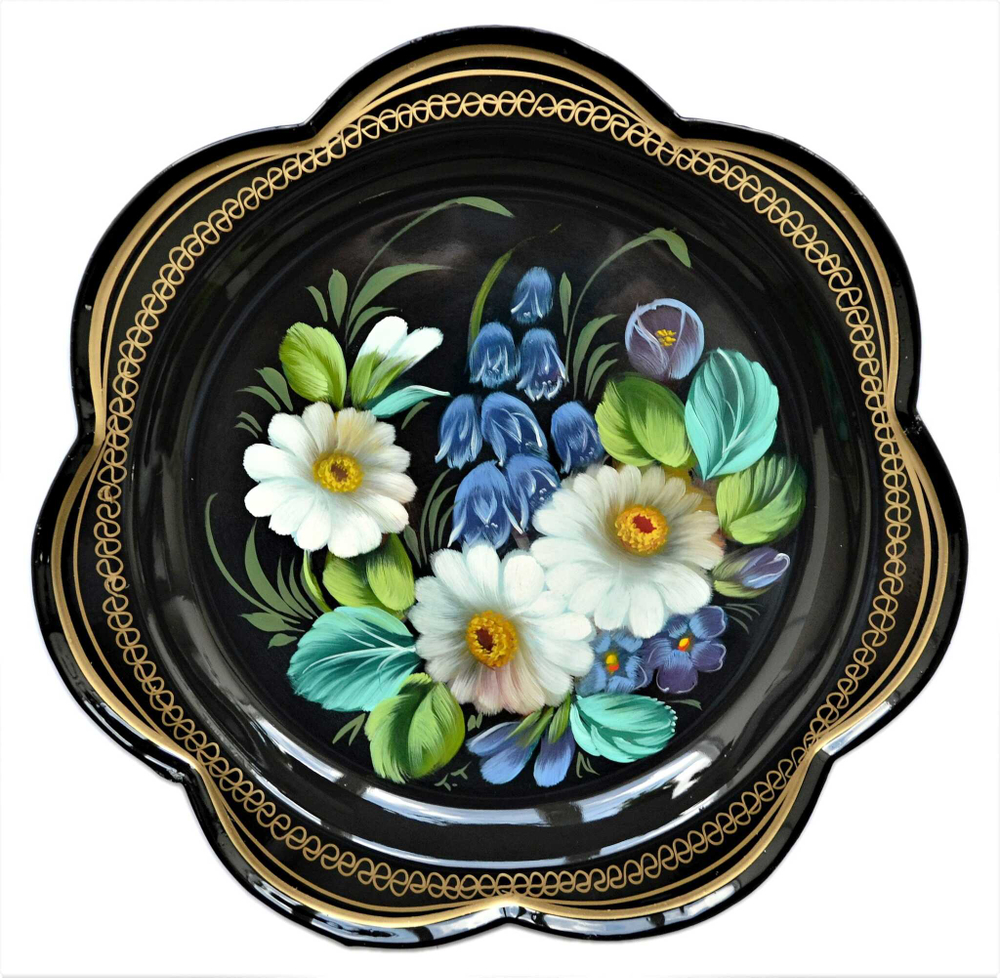 Zhostovo metal tray A1D17082415