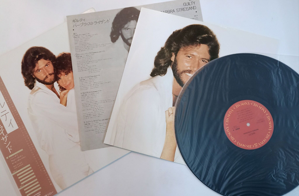 Винтажная виниловая пластинка LP Streisand Guilty (Japan 1980)