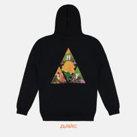  Толстовка мужская HUF New Dawn артикул:PF00395 BLACK - купить в магазине Дайс