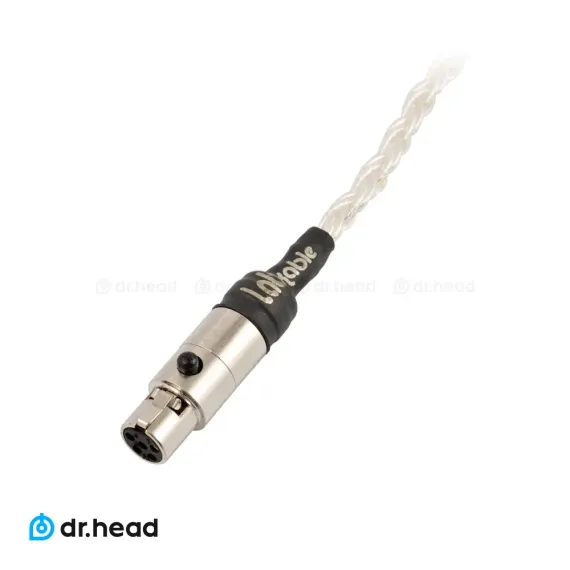 Labkable 8w Silver galaxy 5pin-Dual 3pin XLR 1m
