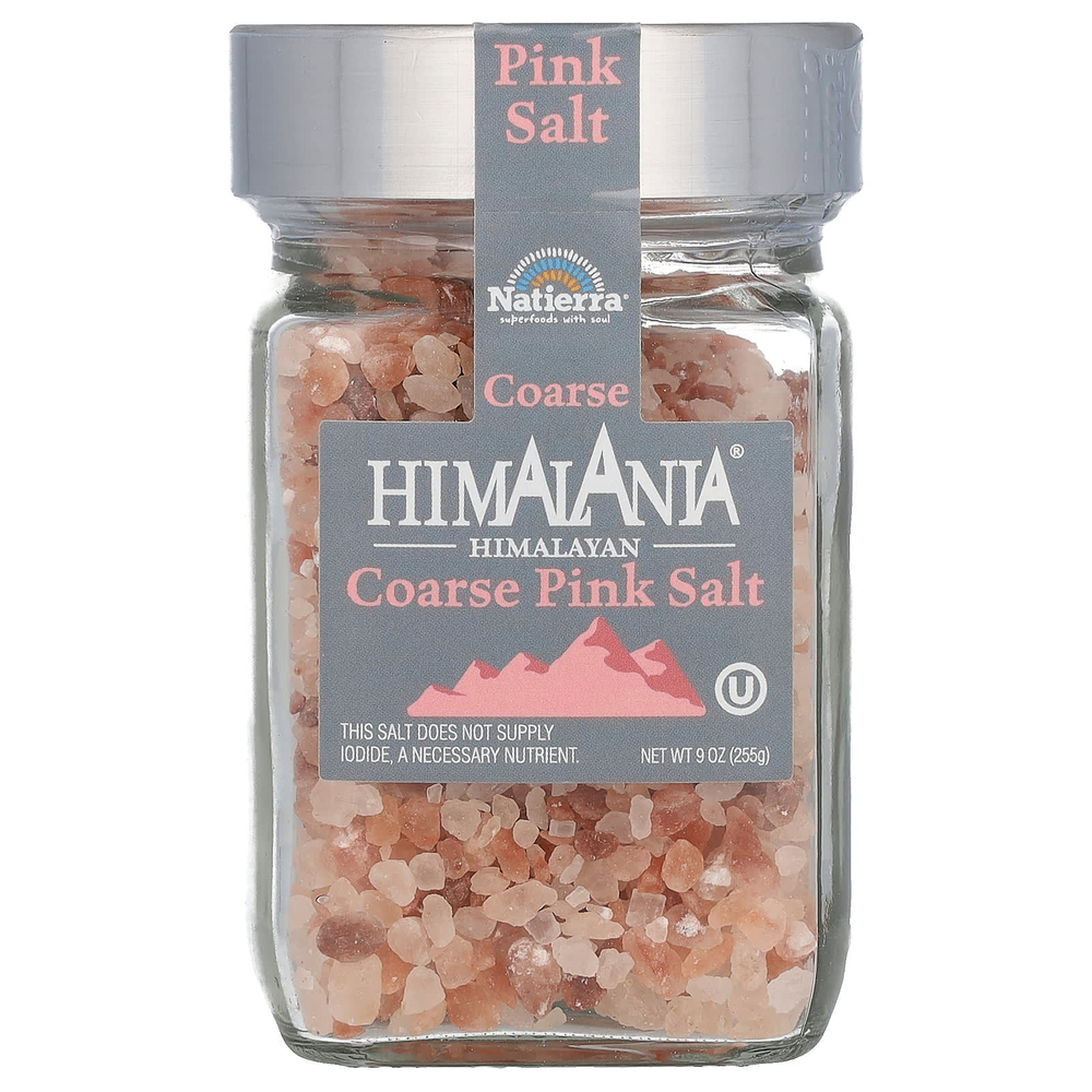 Himalania, гималайская крупная розовая соль, 255 г (9 унций)