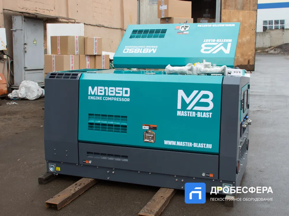 Дизельный компрессор MASTER BLAST MB185D