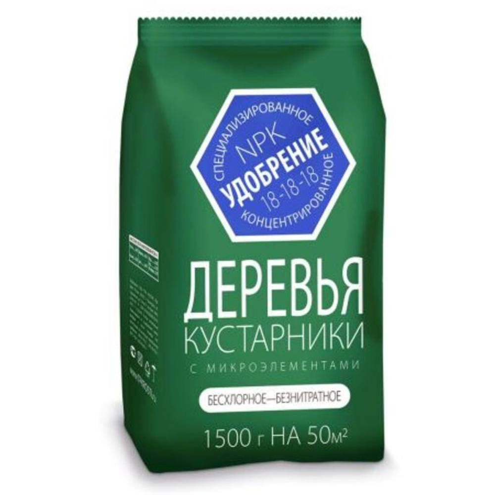 Удобрение минеральное Агроуспех для деревьев и кустарников 1,5 кг