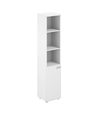 Шкаф узкий полуоткрытый SG.832.WH.WH СИГМА (SIGMA)