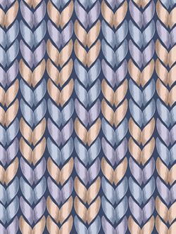 Пододеяльник Сказка "Крупное вязание" евро 200х215 см, перкаль