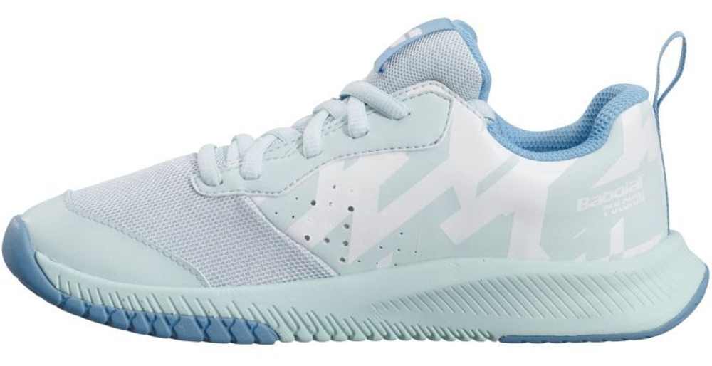 детские Кроссовки теннисные Babolat Pulsion All Court Junior - white/honeydew