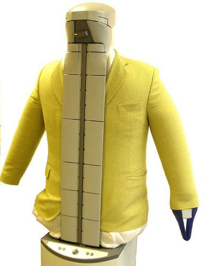 250753/E  Расширитель рукава, стандартного размера, Hajo-Fix (пластиковый, подпружиненный, синий)