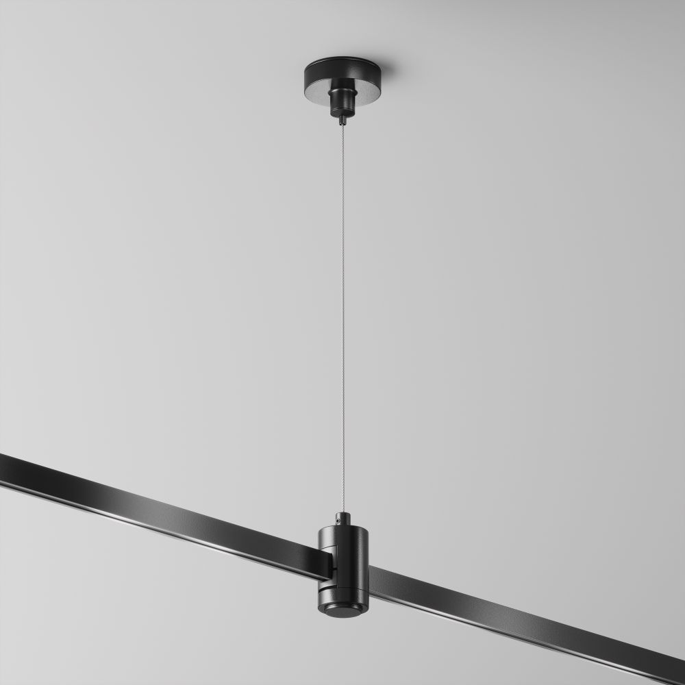 Подвес тросовый одинарный Maytoni   TRA157SW-S1-B