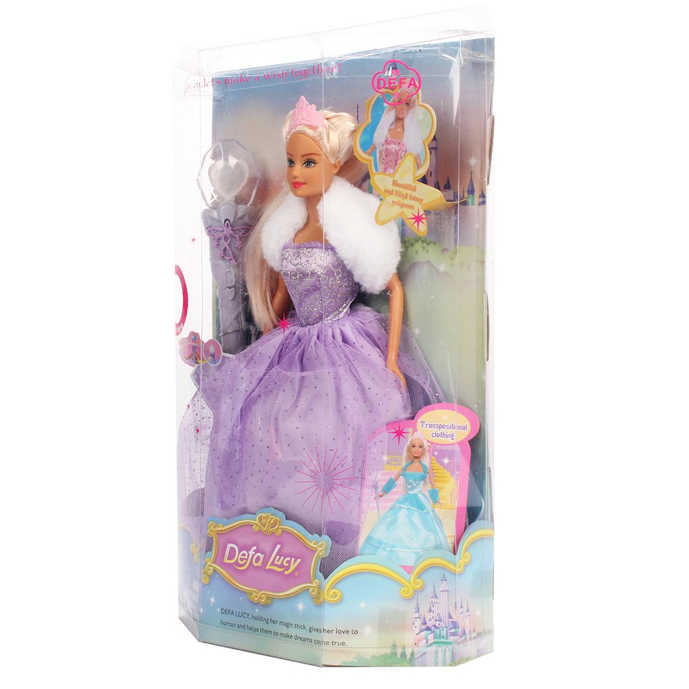 Кукла тип Модель Lucy Фея 29см.с аксесс.в ассорт.коробка