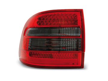 Задние фонари Porsche Cayenne 955 red smoke led