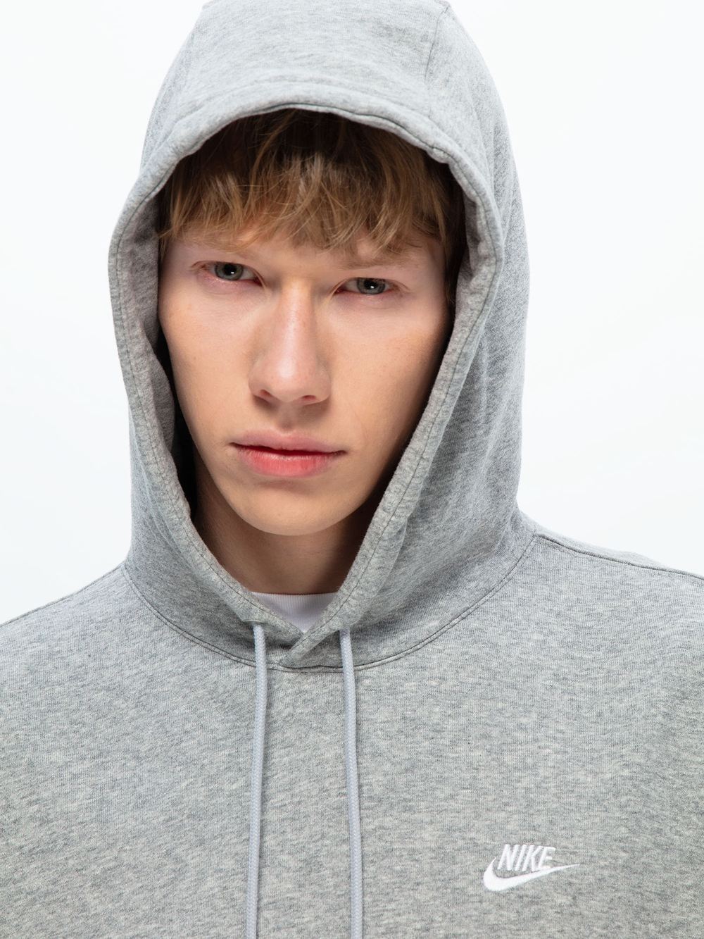Толстовка мужская NIKE M NK CLUB FT PO HOODIE