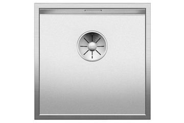 Кухонная мойка Blanco ZEROX 400-IF отводная арматура InFino нержавеющая сталь Durinox