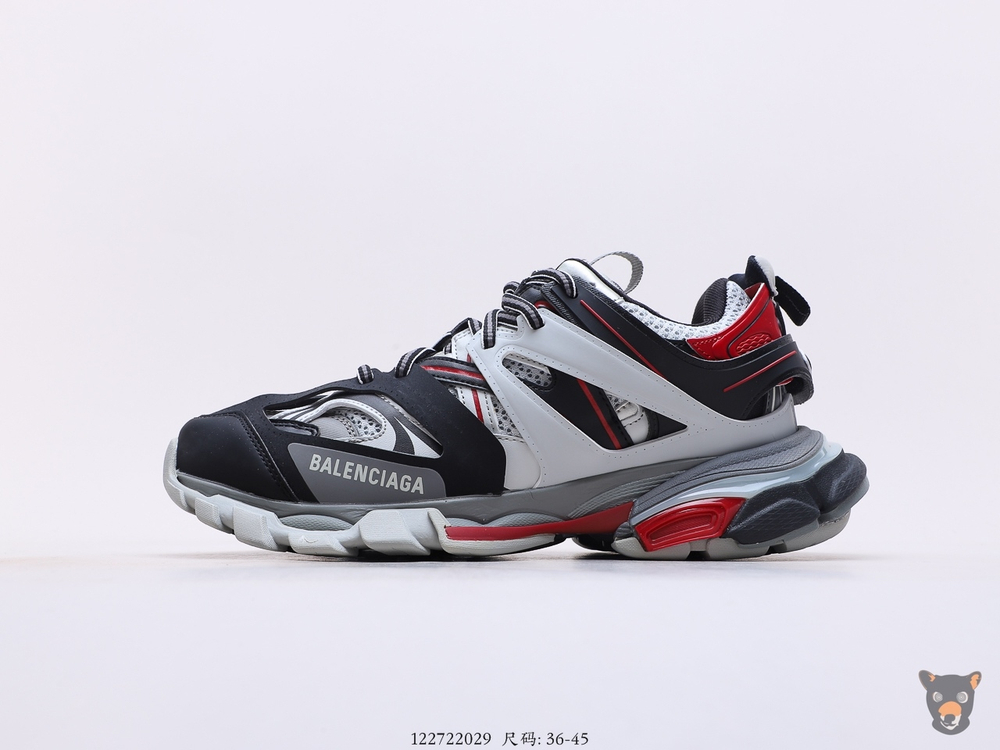 Кроссовки Track Trainers Black/Grey/Red