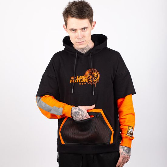 Худи ЮНОСТЬ™ Сеть 2.0 Черный