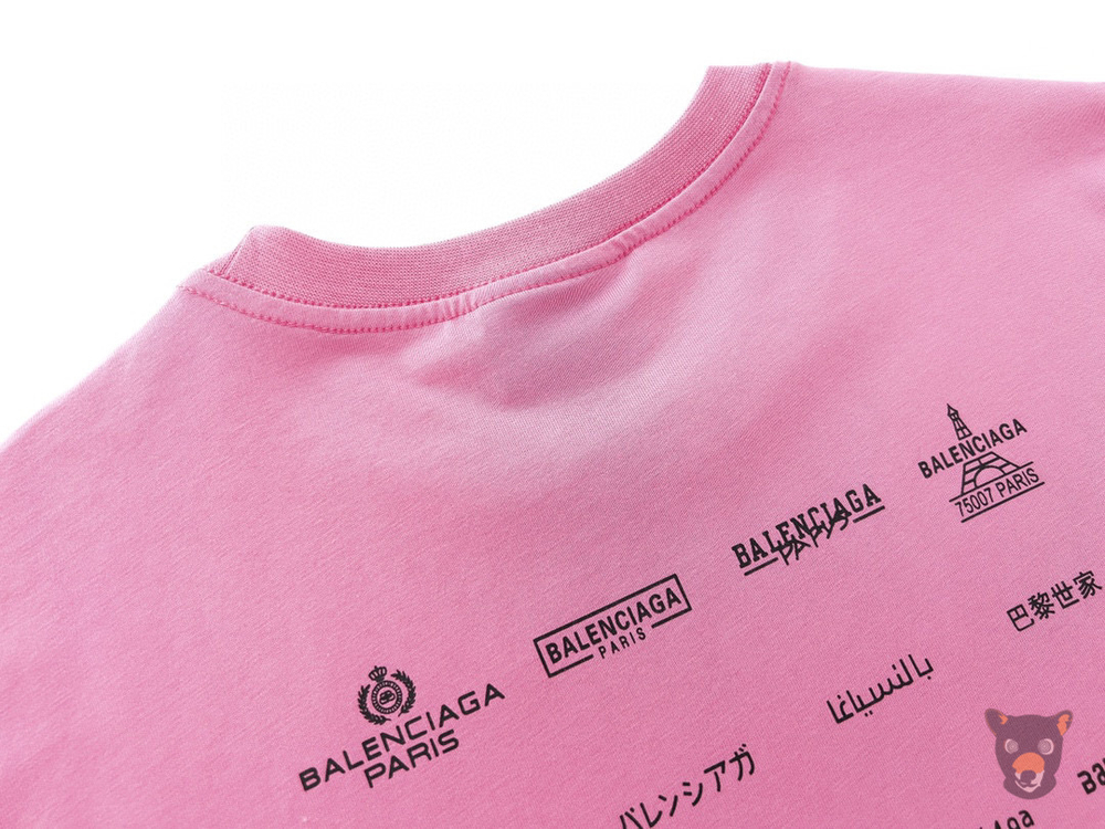 Футболка Balenciaga "Logos"