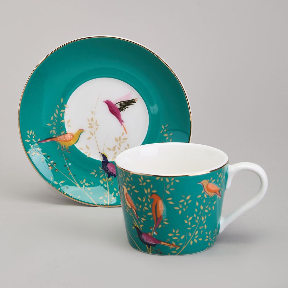 КОФЕЙНЫЙ НАБОР LEFARD "GOLDEN BIRDS" НА 2 ПЕР. 4 ПР. 120 МЛ (КОР=12НАБ.)