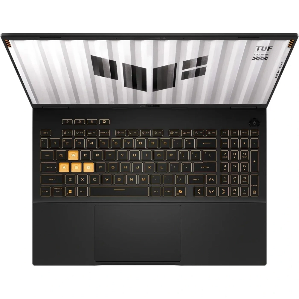 Ноутбук ASUS FX608J (FX608JHR-RV035) 16"/WUXGA/IPS/300N/165Hz/i7-14650HX/16GB/SSD512GB/RTX 5050 8GB/Backlit/DOS/Jaeger Gray (90NR0NA1-M003C0)