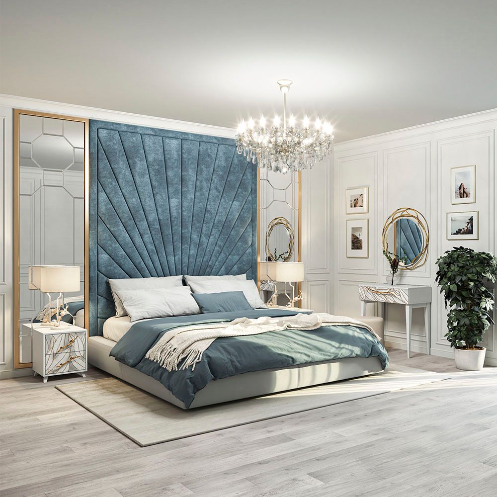 Тумба Арт Сканди с 2-мя ящиками Айс Амбер