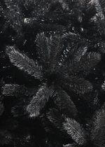 Искусственная черная елка «Фэнтези» (Литая хвоя) 250 см / 2,5 м