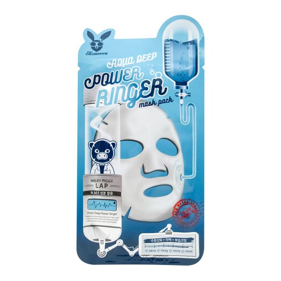 Elizavecca Тканевая маска интенсивно увлажняющая-Aqua Deep Power Ringer Mask Pack 23 мл