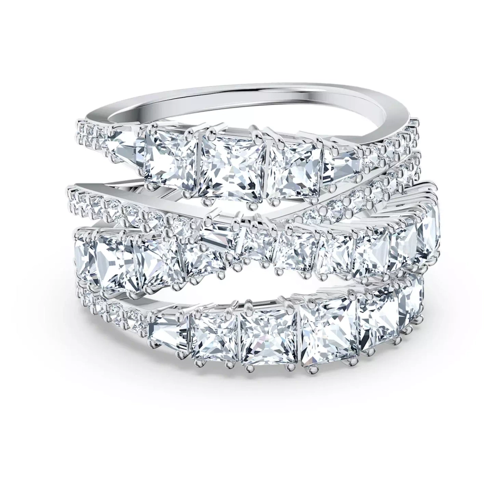 HYPERBOLA:RING WRAP CZWH/RHS FULL PAVE60