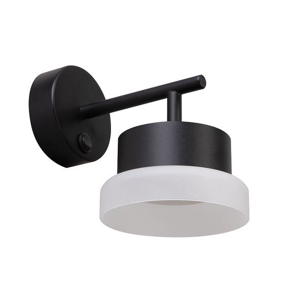 Светильник настенный Feron HL4600 OPAL 12W, 230V, GX53, черный